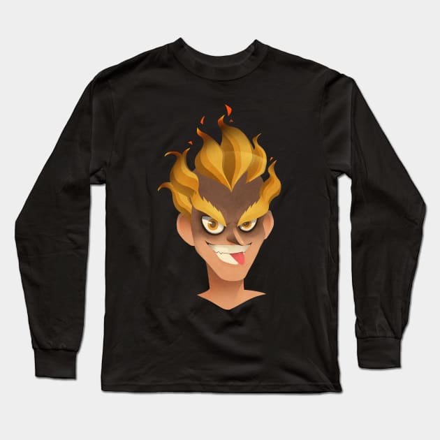 Junkrat Long Sleeve T-Shirt by Kurtssingh